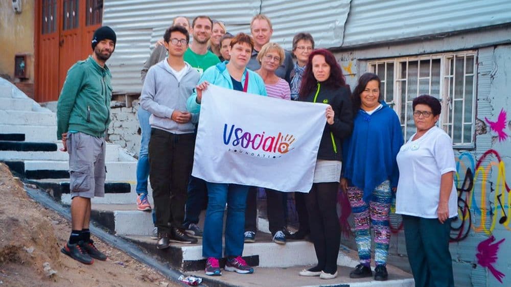 Das Exito Verde Projekt der VSocial Foundation in Bogotá, Kolumbien
