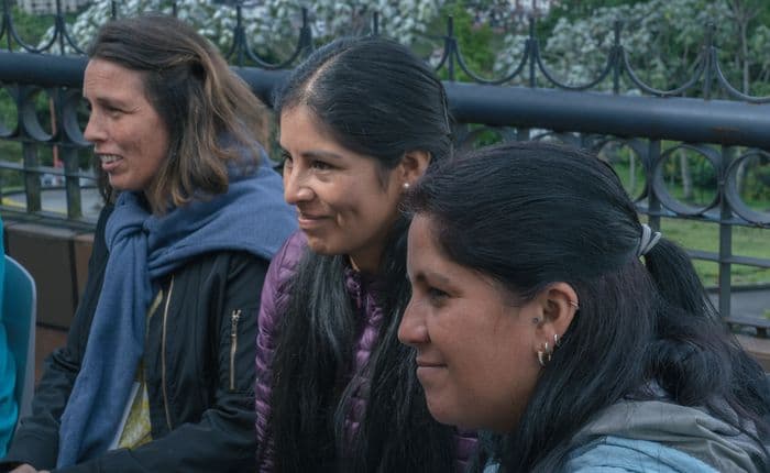 Pilar for Tierra de Yaqchas at V- Conecta