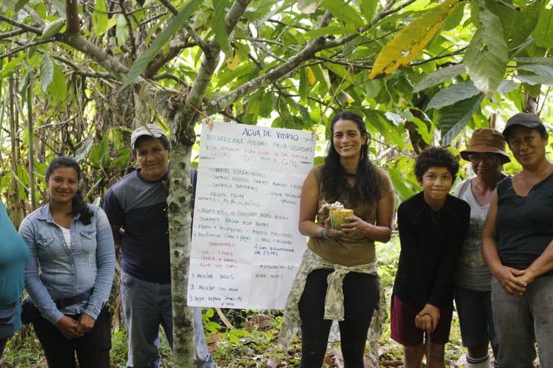 Agroecology workshop in Talamanca