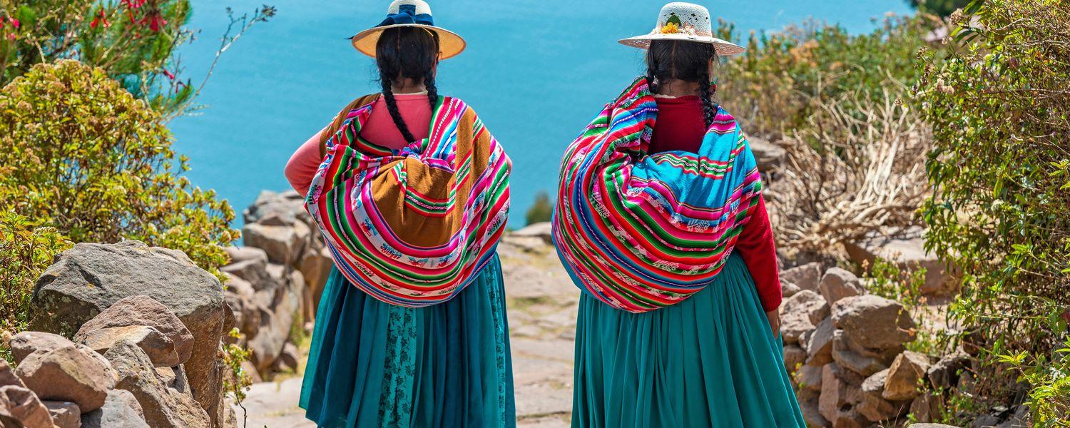 women in traditional clothes header