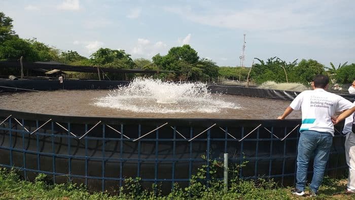 Coomesar initiative fish farmer