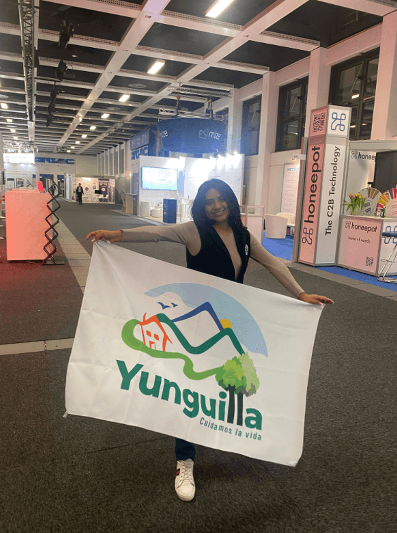 Lizbeth at ITB - financed by V Social